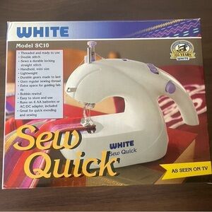 Vintage Handheld Portable Sewing Machine